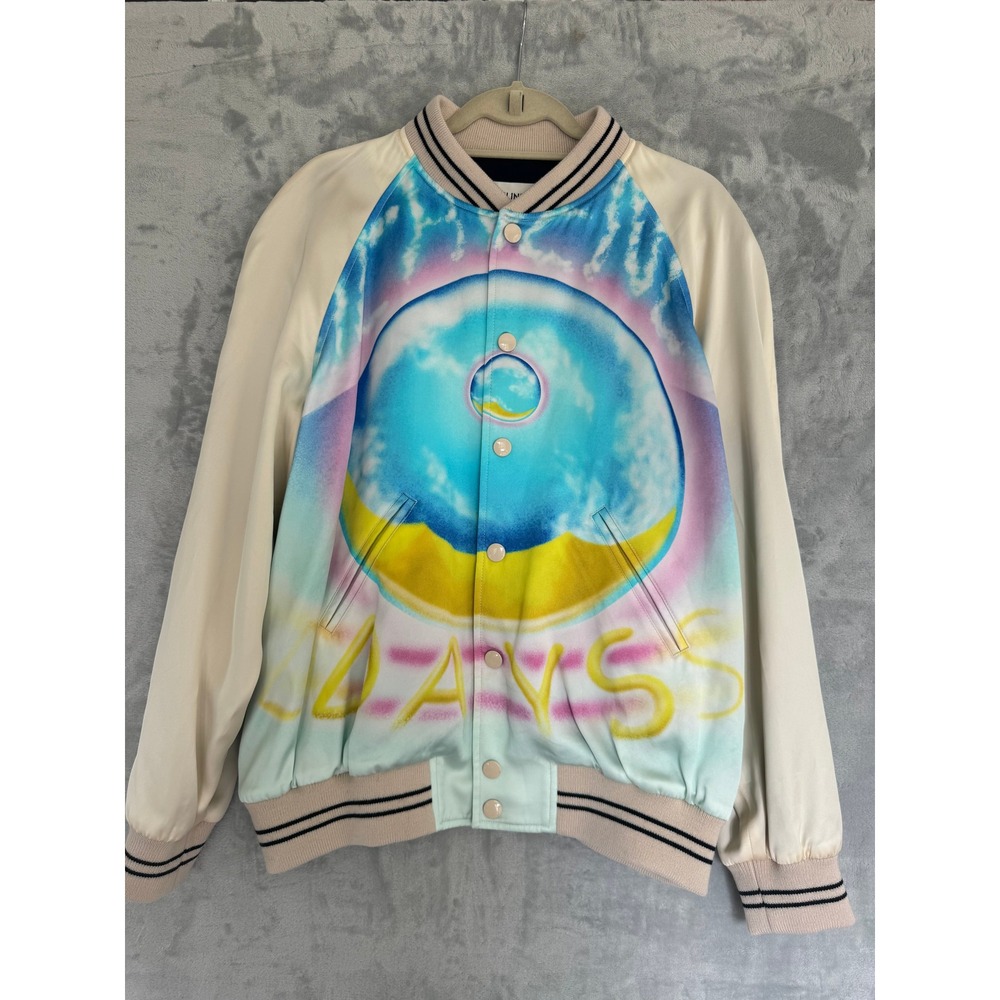 NWT Celine 2022 x Marcelo Lavin Heavenly Days Teddy Varsity Jacket IT48 US 12